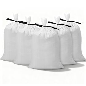 VEVOR Empty Sandbags, 1000 Packs 16 x 26 in, Heavy Duty Sand Bags Sacks with Ties, 50lb Capacity Woven Polypropylene Sandbags